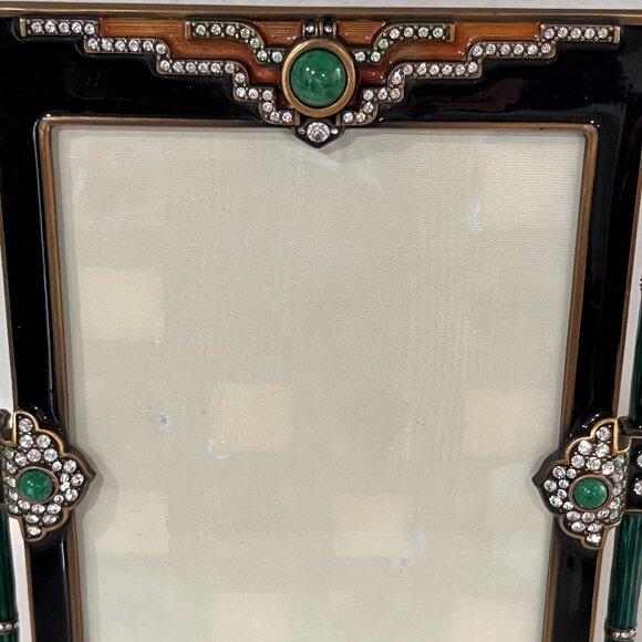Jay Strongwater Art Deco 5x7 Picture Frame - Picture 4 of 5